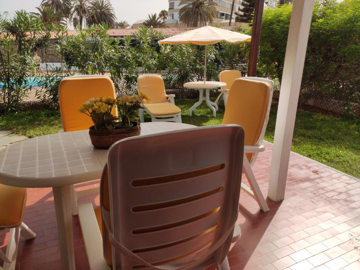 Lovely 2 Bedroom Bungalow With Parking Maspalomas  Bagian luar foto