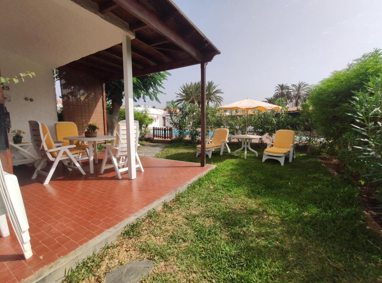 Lovely 2 Bedroom Bungalow With Parking Maspalomas  Bagian luar foto
